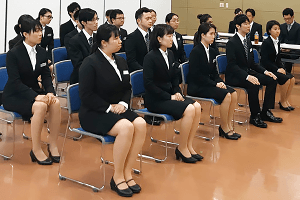 入社式
